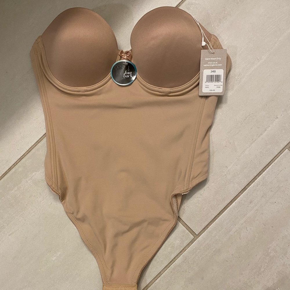 Va Bien Backless Thong Bodysuit